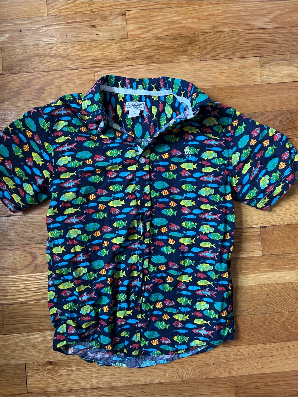 Original Penguin button down  - fish pattern